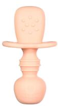 La Bebe™ Basic  Silicone Spoon Art.169087 Old Rose  Ложечка мягкая силиконовая 7.8 см,от 6 мес.