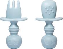 La Bebe™ Basic  Silicone Spoon Art.169087 Old Rose  Ложечка мягкая силиконовая 7.8 см,от 6 мес.