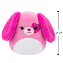 SQUISHMALLOWS Mīkstā rotaļlieta, Valentīndienas sērija, 19 cm