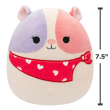 SQUISHMALLOWS Mīkstā rotaļlieta, Valentīndienas sērija, 19 cm