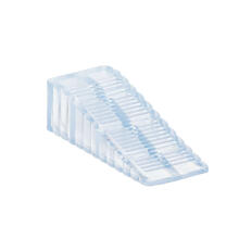 Ikonka Art.KX4924_2 Silicone door stopper wedge transparen