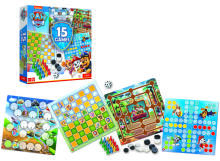 TREFL PAW PATROL Комплект настольных игр 15 в 1