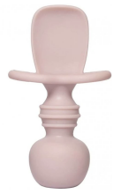 La Bebe™ Basic  Silicone Spoon Art.169239 Misty Green  Ложечка мягкая силиконовая 7.8 см,от 6 мес.