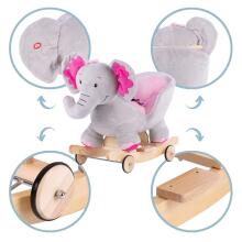 Rocking  Chair Elephant Art.169242 Мягкое кресло-качалка с поддержкой спинки