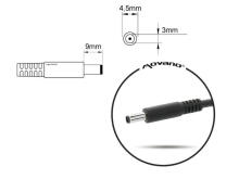 зарядное устройство для ноутбука mitsu 19,5 В 3,34 А (4,5 x 3,0 контакта) - dell