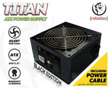 Rebeltec TITAN 500 ATX barošanas bloks ver. 2.31