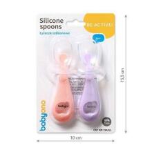 784/01 SILICONE TEASPOONS