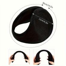Home Company Winter Warm Ear Art.169385 Black Мужские теплые наушники, складные/легкие