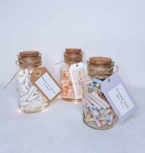THE BEST GIFT IDEAS -100 reasons you are amazing ART.169411 Creative glass jar with papers
