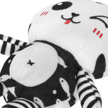 A0658 PENDANT PLUSH CAT WHITE AND BLACK