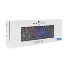 White Shark Shinobi GK-2022 Blue Switch, Black US