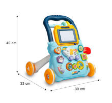 EDUCATIONAL TOY - ZOO PUSHER PINK