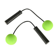 Ikonka Art.KX3806 Wireless training skipping rope green and black