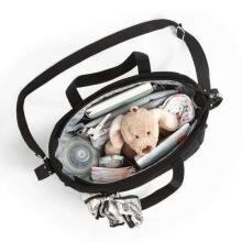 1571/01 MOM'S BAG/STROLLER BAG CARMEN, BLACK