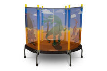 Toyz Children Trampoline Art.169642 Dino Складной батут с защитной сеткой