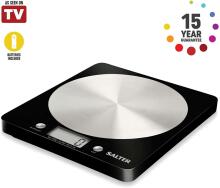 Salter 1036 BKSSDR Disc Electronic Digital Kitchen Scales Black