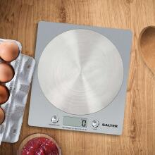 Salter 1036 SVSSDR Disc Electronic Digital Kitchen Scales - Silver
