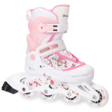 Skrituļslidas 3in1 Raven Laguna White/Pink, 34-37