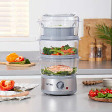 Petra PT2726ZV2HEVDE 3 Tier Steamer