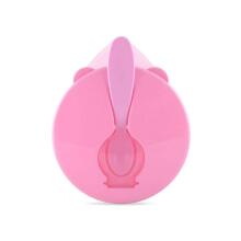 Lorelli Bowl Art.10230580002 Pink Тарелка - контейнер с ложкой