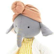 Orange Toys Cotti Motti Art.CM04-04 Mīkstā rotaļlieta Zilonis (29cm)