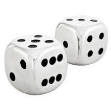 Toi Toys Cube Art.172205  Spēles kauliņi 1,6 cm, 1 gab.
