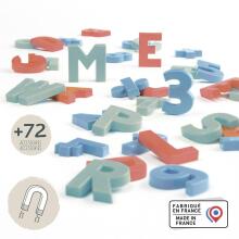 Smoby Magnetic Letters & Numbers Art.430108S 72 magnētiskie burti un cipari