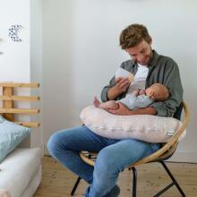 Doomoo Softy nursing pillow Misty Pink