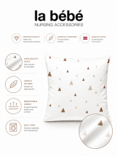 La Bebe™ Satin Art.17444 Pearl Kokvilnas spilvendrāna izmērs: 40x60cm
