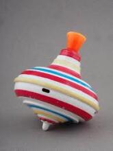 I-Toys Art.B-1767 Classic metal spinning top for kids. 15cm