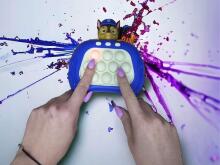 Stitch Fidget Pop It Art.B-1904 Silikona rotaļlieta antistress ar gaismas effektiem