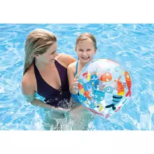 I-Toys Beach Ball Art.176811 Bright inflatable beach ball 51 cm