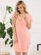 LuuTe ForMommy Night Shirt Sanija Art.176933  Ночная рубашка для беременных/кормящих с коротким рукавом