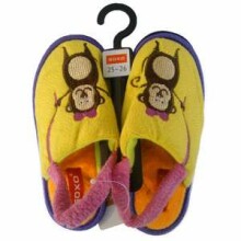SOXO Baby Art.64246 - 2 slippers with a hard sole