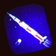 Space Age Projector Torch, Rex London