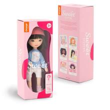 Orange Toys Sweet Sisters  Art.SS04-28 Mīkstā rotaļlieta Lelle Lilu(32cm)