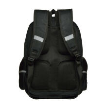 Mugursoma Bruno Visconti, ergonomiska, melna