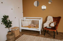 Little Stars Olivia Art.178027 Children's wooden crib 120x60 cm