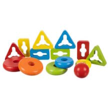 Kruzzel Art.19870  Wooden geometric sorter