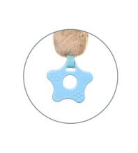 No Baby Squeaky Dog Willy with teether Art.1524  Plīša pīkstulis un zobgrauznis suns
