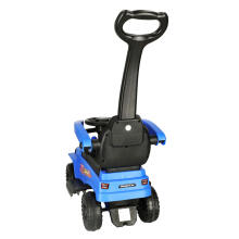 Bebe Basic Kid's Step Car with Parent Handle Art.179725 Детская машинка-толкалка со звуковыми и световыми эффектами