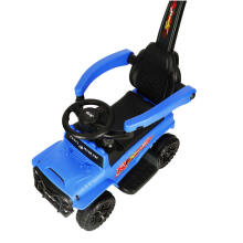 Bebe Basic Kid's Step Car with Parent Handle Art.179725 Детская машинка-толкалка со звуковыми и световыми эффектами
