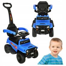 Bebe Basic Kid's Step Car with Parent Handle Art.179725 Детская машинка-толкалка со звуковыми и световыми эффектами