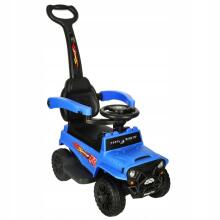 Bebe Basic Kid's Step Car with Parent Handle Art.179725 Детская машинка-толкалка со звуковыми и световыми эффектами