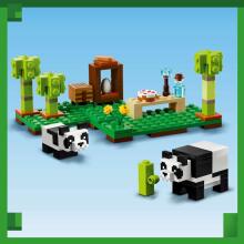 LEGO® Minecraft™ komplekts "Pandu patvērums", Art. 21245