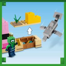 LEGO® Minecraft™ komplekts "Aksolotla namiņš", Art. 21247