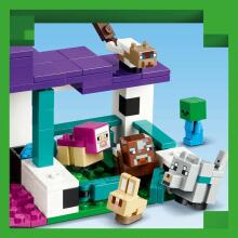 LEGO® Minecraft™ komplekts "Dzīvnieku rezervāts", Art. 21253