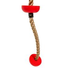 Kāpšanas virve ar burbuļiem, sarkana