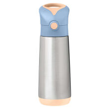 500ml insulated drink bottle - Feeling Peachy, b.box