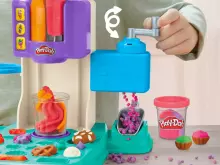 Play-Doh  Swirl Ice Cream Art.G0028 Rotaļu komplekts Saldējuma varavīksnes virpuļi